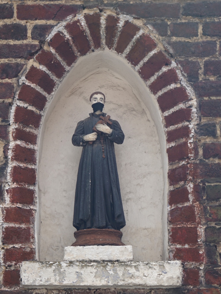 Heilge Joannes Bergmans met masker