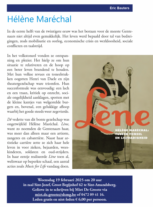 Eric Bautens vertelt het verhaal van Hélène Maréchal