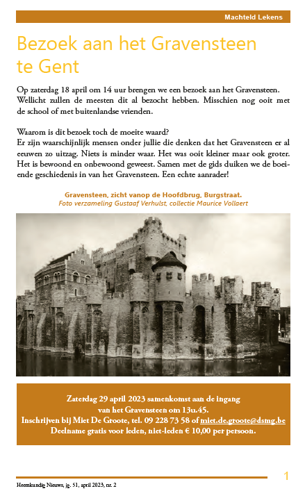 Bezoek Gravensteen