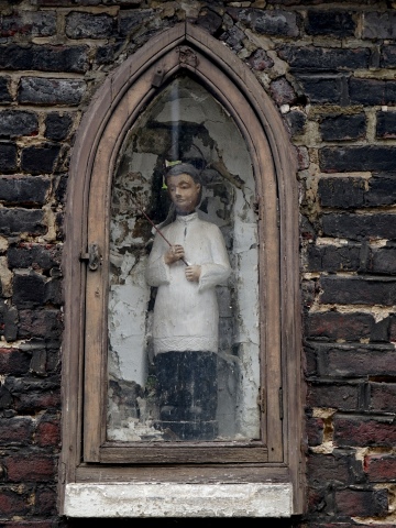 Beeld Heilige Aloysius, foto Vanderstraeten Frederik, 2021