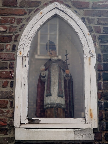 Beeldje van de Heilige paus Pius IX, foto Vanderstraeten Frederik, 2021