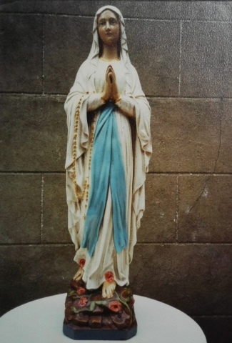 Gerestaureerd Mariabeeld, foto Vispoel Albert, 2000