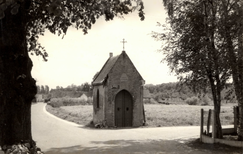 Sint-Jozefkapel net voor de afbraak, foto verzameling Ramen Gaston