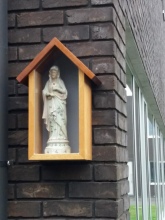 Mariakapelletje aan een muur