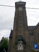 De kerk O.-L.-Vr. Bijstand, Oude Bareel, foto Vanderstraeten Frederik, 2021