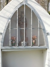 Het Mariabeeldje in het kapelletje, foto Gevaert Louis, 2021