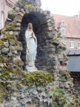 Mariabeeld in het Grotje, foto Gevaert Louis, 2021