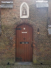 Poort convent Pius IX, foto Vanderstraeten Frederik, 2021