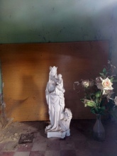 Mariabeeld in de kapel, Foto Gevaert Louis, 2021