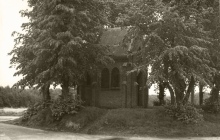 De Calvariekapel stond op een hogere berm, foto Raman Gaston