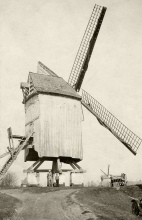 Molen De Clercq vóór WO I, foto archief Bert Vervaet