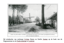 Molen Steens net op grondgebied van Lochristi