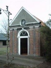 De tuinkapel van de gemeenschap van de Zusters van Liefde