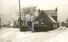 De kapel op de hoek van de Groenstraat en de Eikstraat